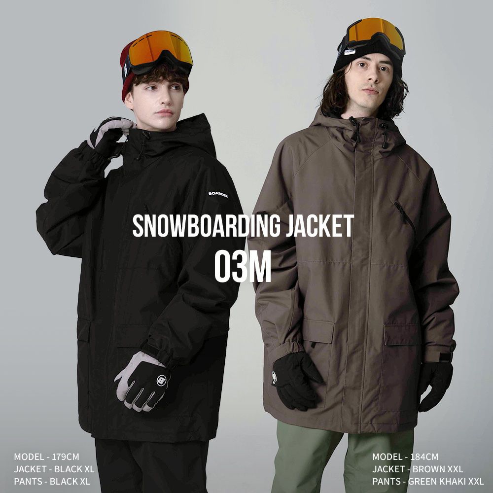 スノボウェア メンズ ジャケット 単品 スノーボードウェア BOARDEE