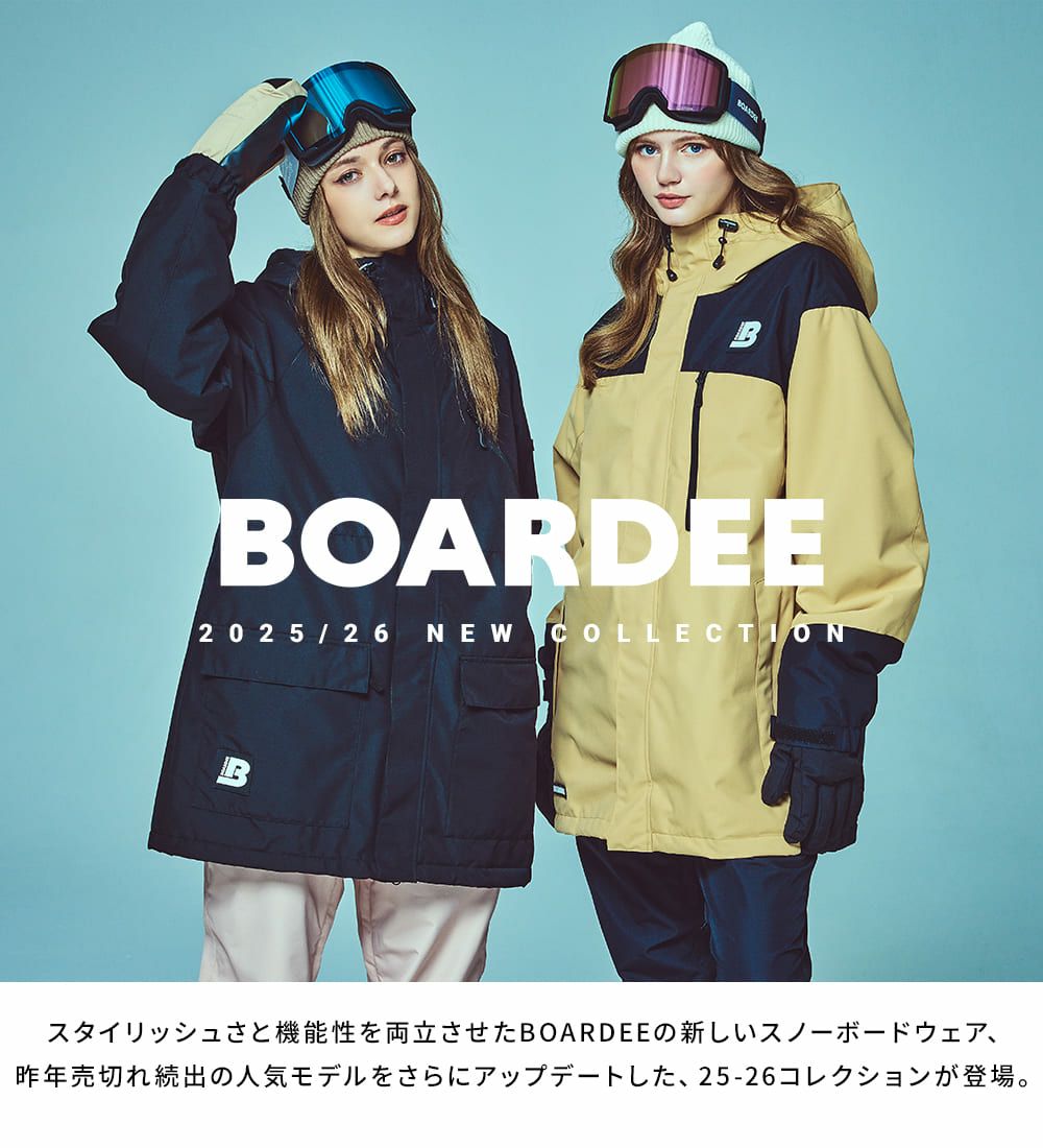 スノボウェア レディース ジャケット 単品 スノーボードウェア BOARDEE