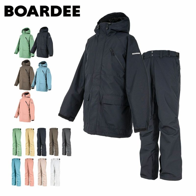 【lulu商品】BOARDEE ジャケット 01U S OVERSIZED JACKET 01U & PANTS 01U | BOARDEE | SNOWBOARD WEAR