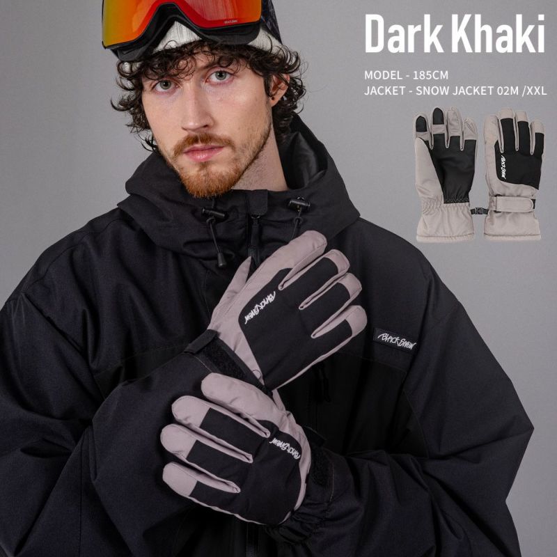 スノボ スキーグローブ メンズ スノーボード BLACKSNOW BS25HFGL01M