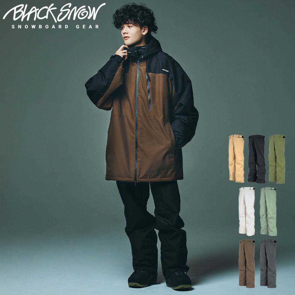 スノボウェア メンズ パンツ 単品 スノーボードウェア BLACKSNOW