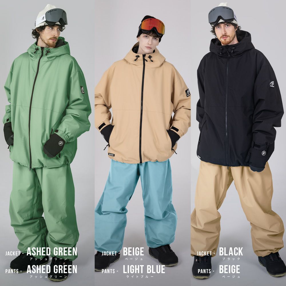 スノボウェア メンズ パンツ 単品 スノーボードウェア BLACKSNOW