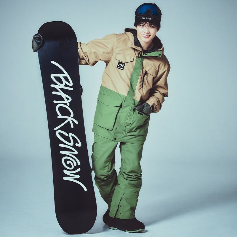 スノボーウェアー スノボウェア メンズ パンツ 単品 スノーボードウェア BLACKSNOW