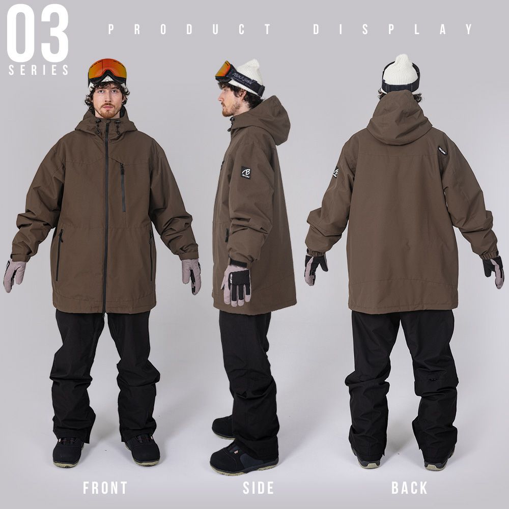 スノボウェア メンズ ジャケット 単品 スノーボードウェア BLACKSNOW