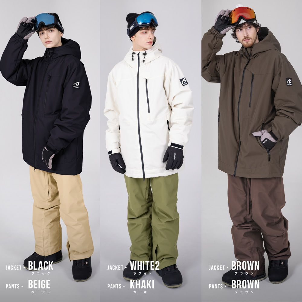 スノボウェア メンズ ジャケット 単品 スノーボードウェア BLACKSNOW