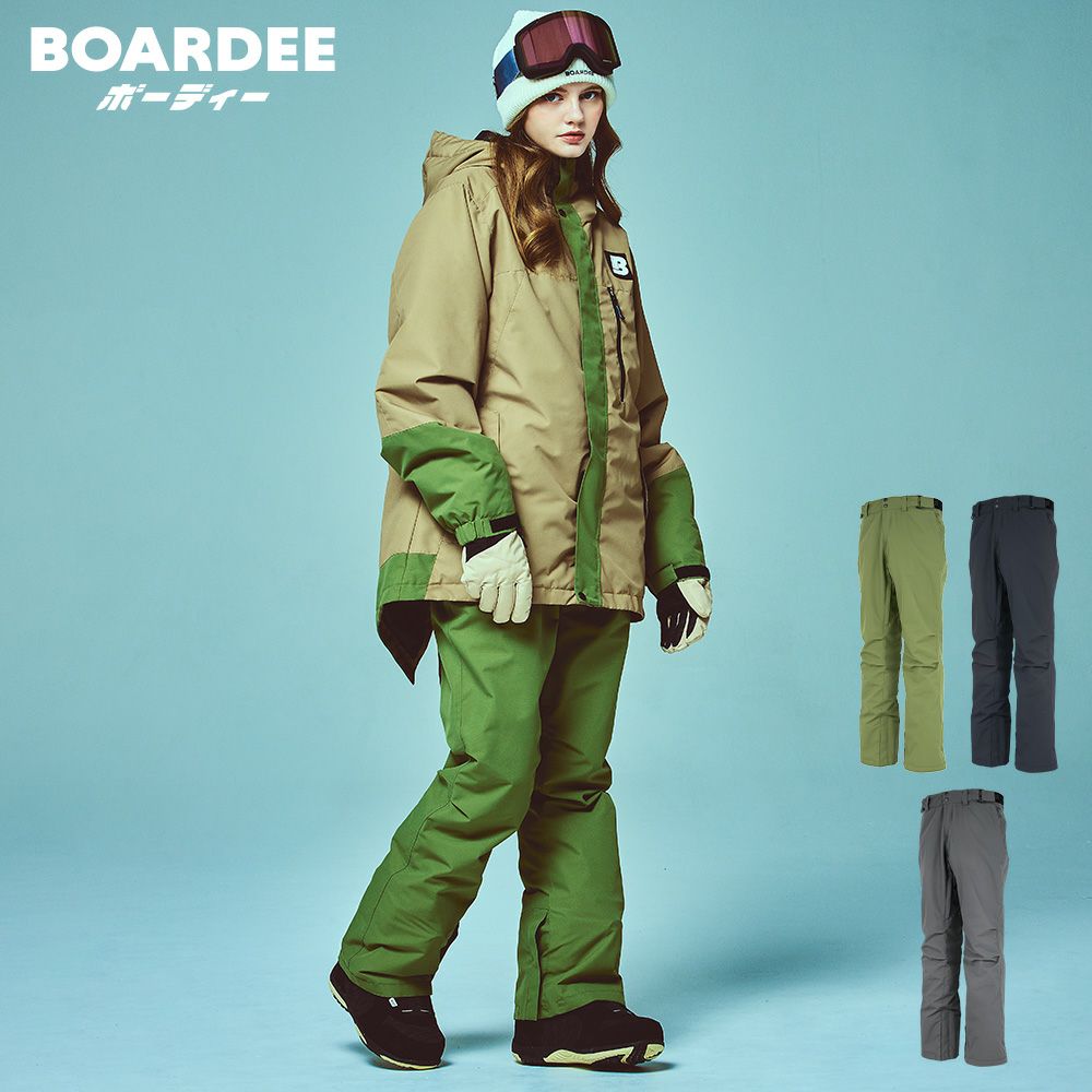 スノボウェア レディース パンツ 単品 スノーボードウェア BOARDEE