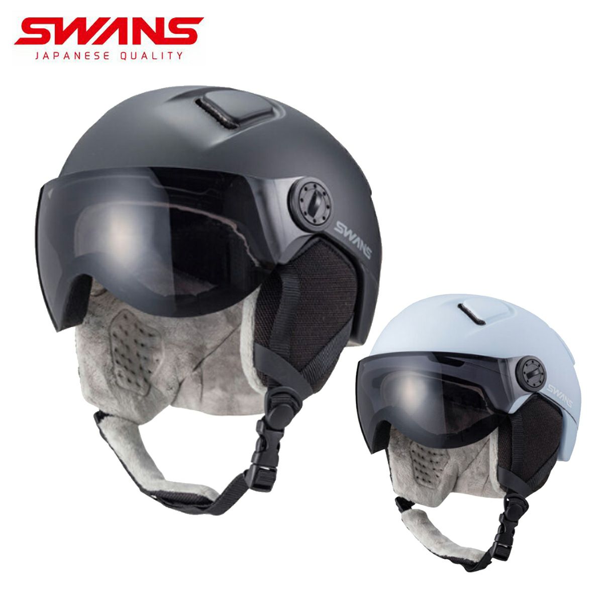 SWANS スワンズ スノボヘルメット キッズ ジュニアH-83 VISOR SWANS スワンズ スノボヘルメット キッズ ジュニア＜2026＞H-83 VISOR