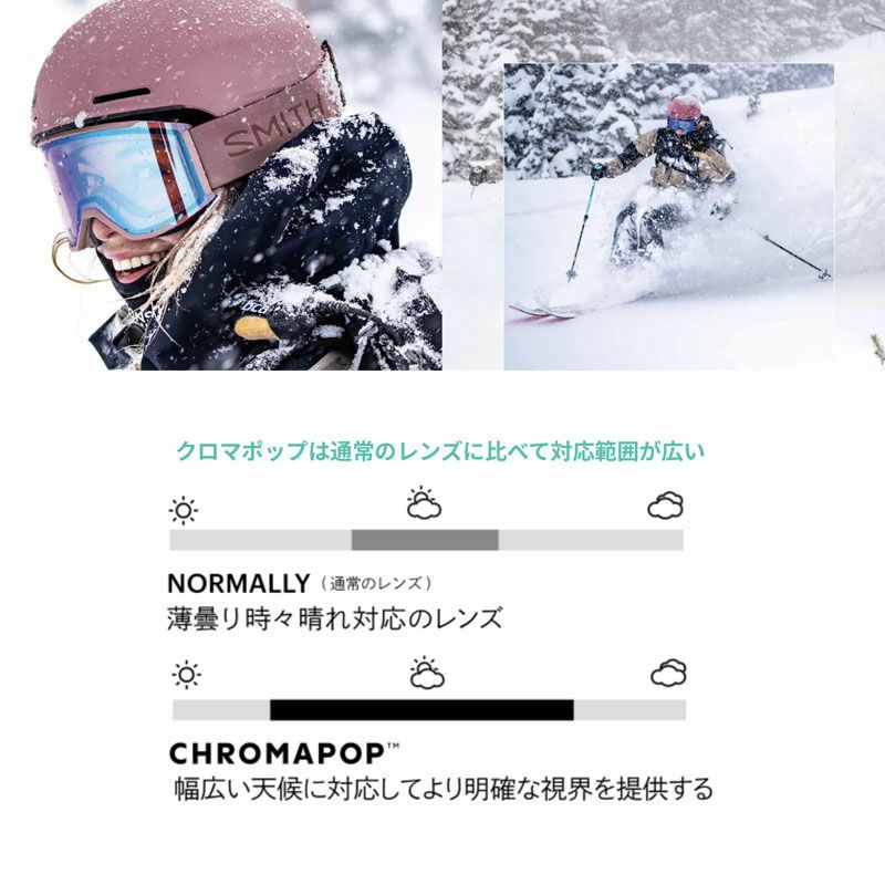 スノボゴーグル スミス ゴーグル smith スペアレンズ 2026 Squad MAG