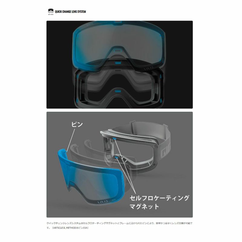 GIRO ジロ スノボゴーグル メンズ レディース＜2026＞Axis AF