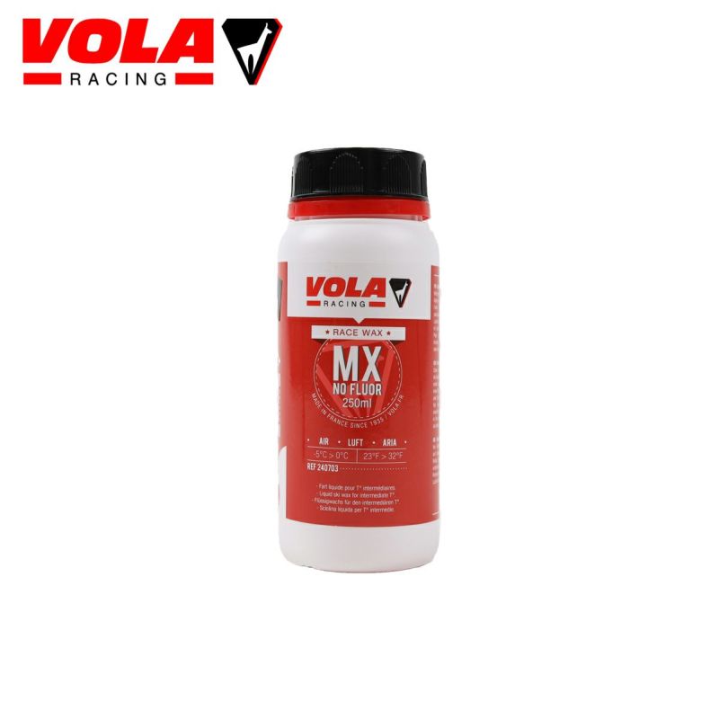 VOLA ボラ リキッド ワックス MX NO FLUOR RED 250ml 液体 スノボ